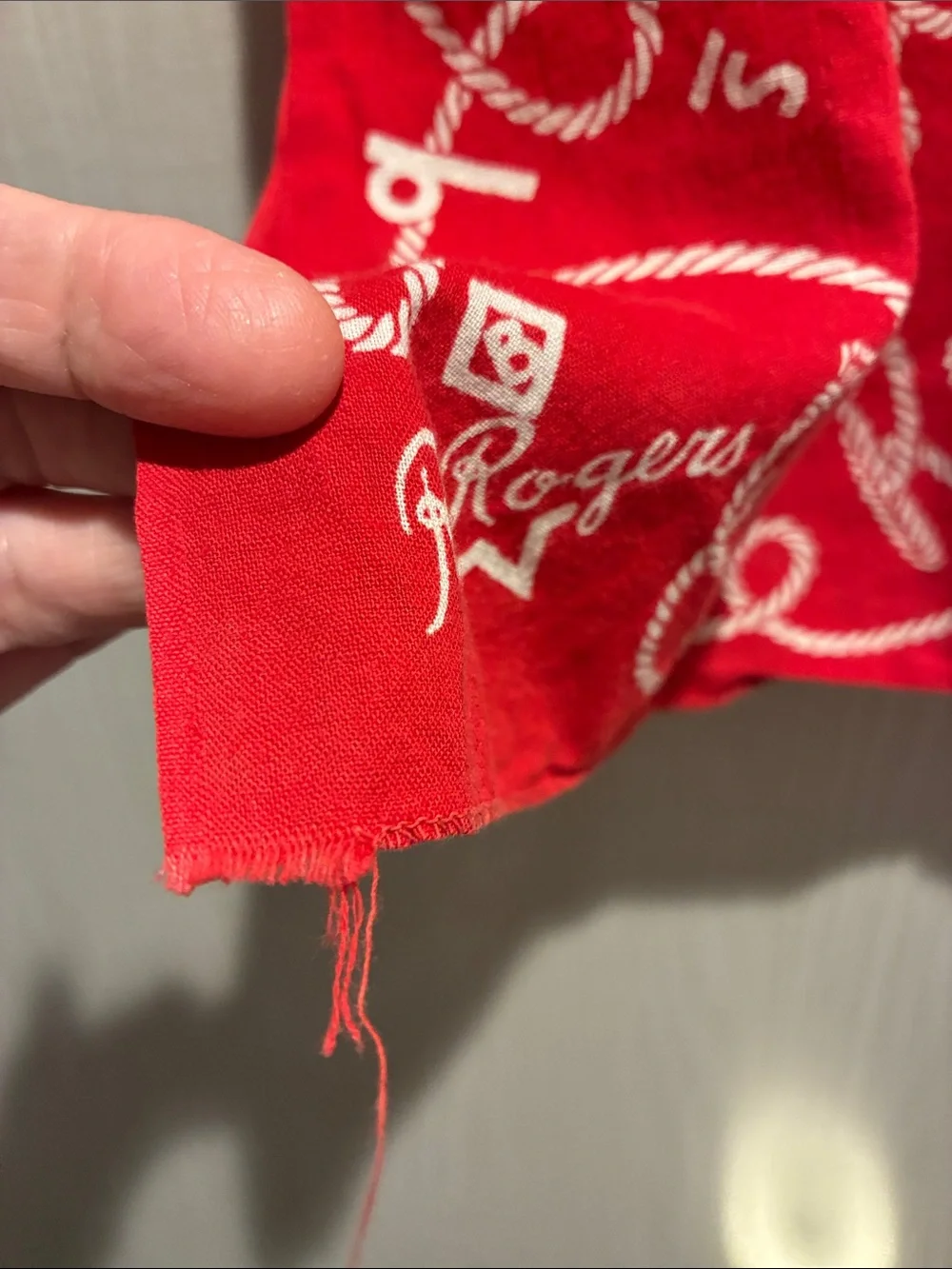 Vintage Roy Rogers and Trigger Bandanna